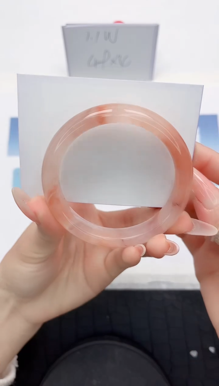 【闪购商品】石英质玉手镯未镶嵌L236-58.2