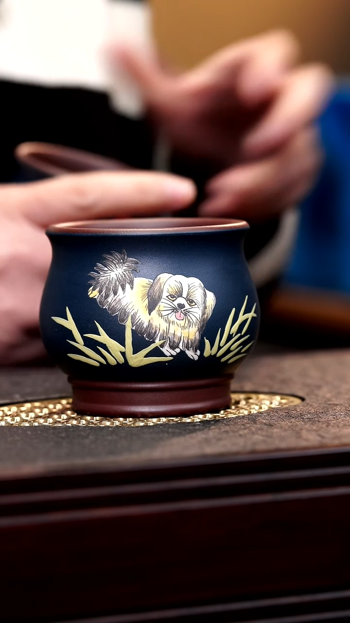 【闪购商品】紫砂茶杯精品紫砂杯17