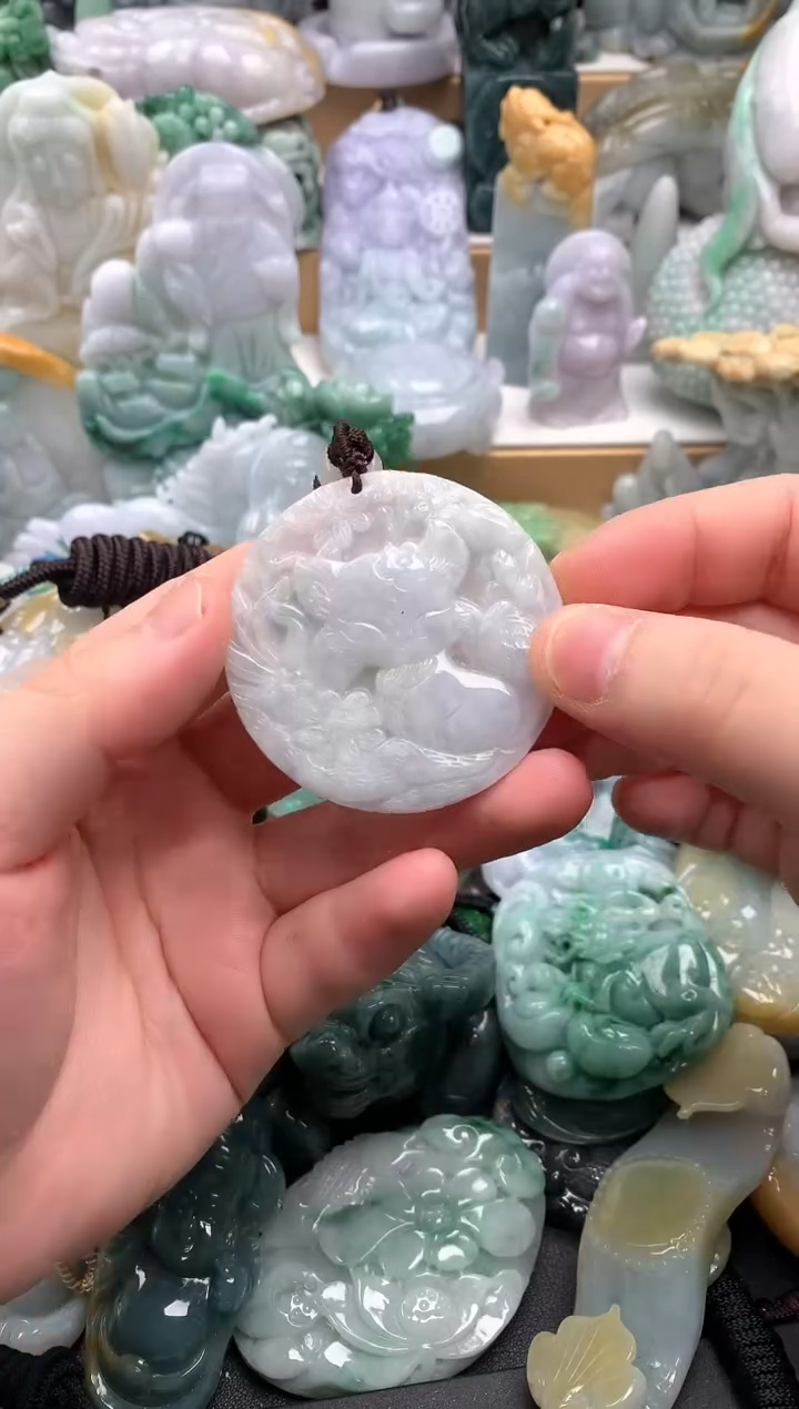 吊坠(不含链)未镶嵌翡翠1