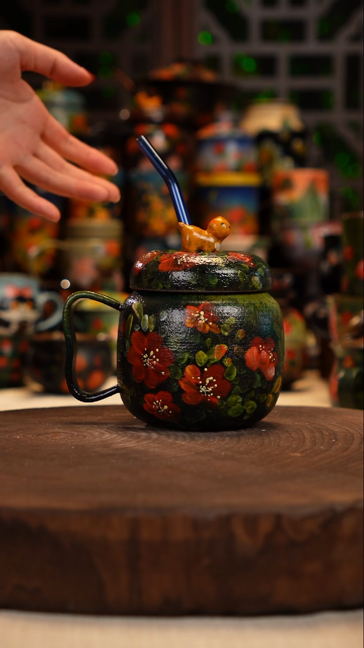 油画    手绘釉下彩