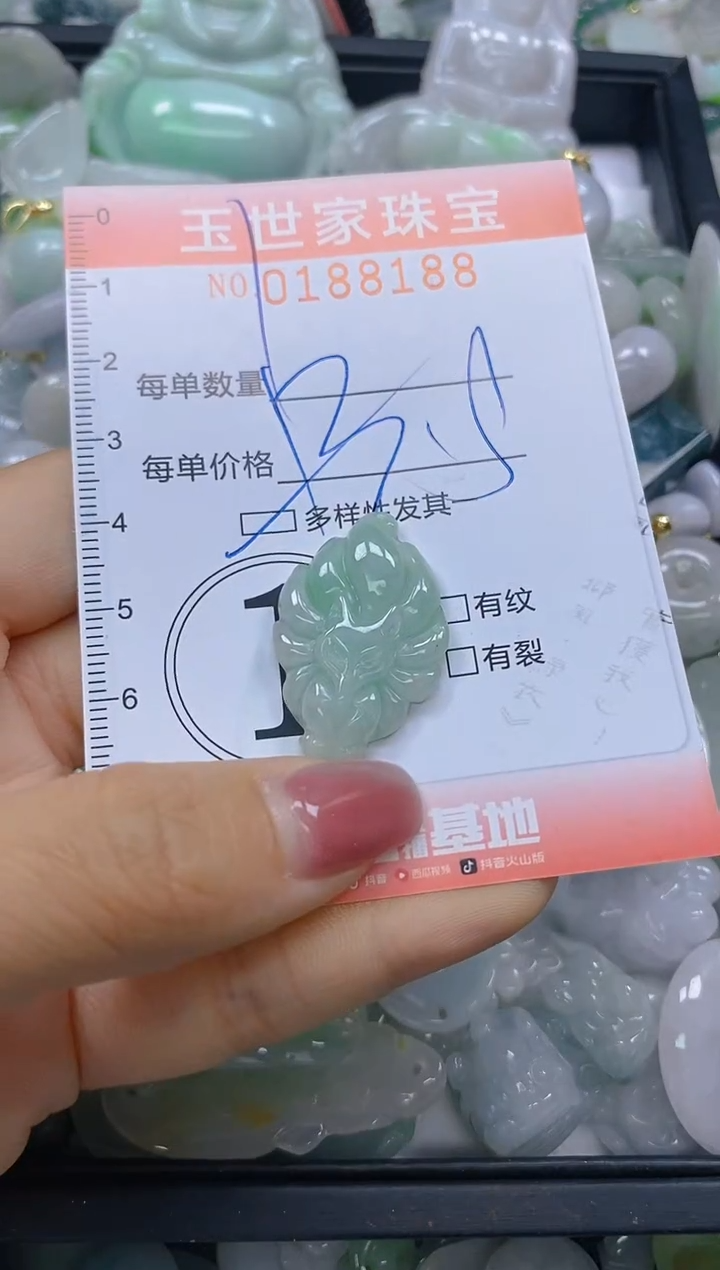 【闪购商品】翡翠颈饰未镶嵌闪购0188188多样性发其一