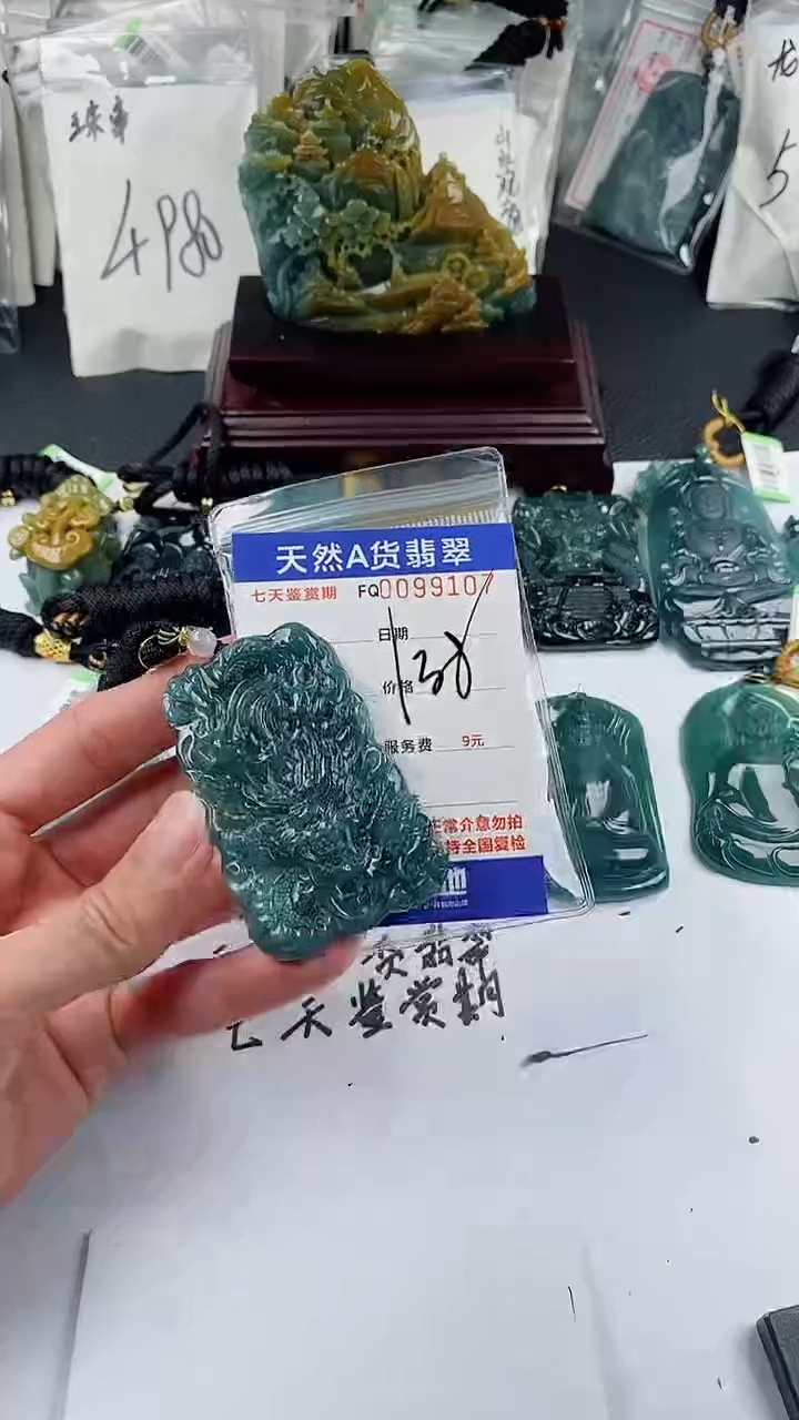 【闪购商品】翡翠颈饰未镶嵌        