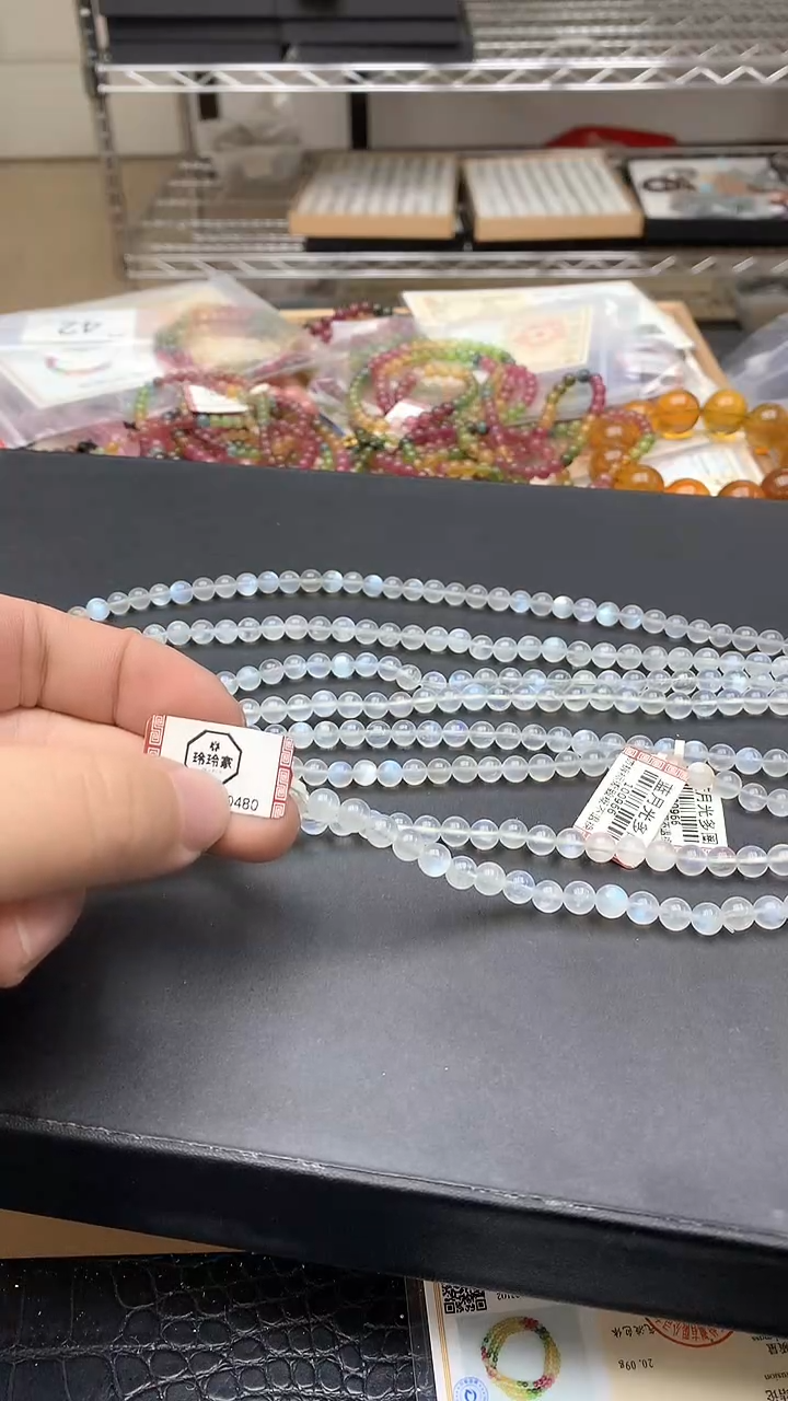 【闪购商品】月光石手链未镶嵌多样性发一48