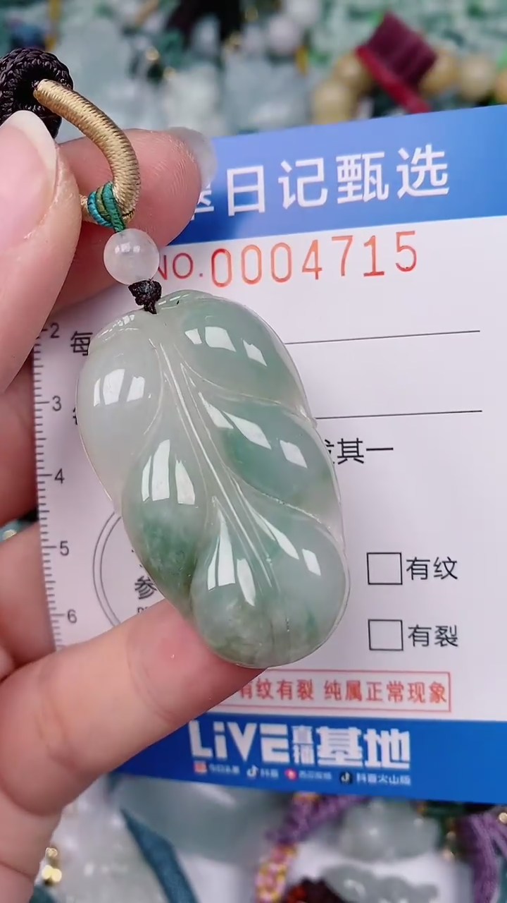 【闪购商品】翡翠颈饰未镶嵌00004715