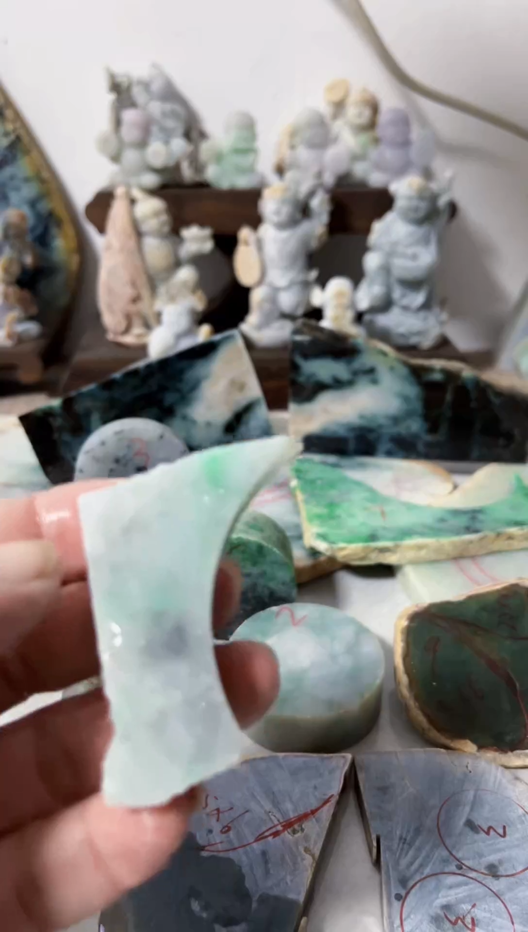 【闪购商品】翡翠吊坠(不含链)未镶嵌A655