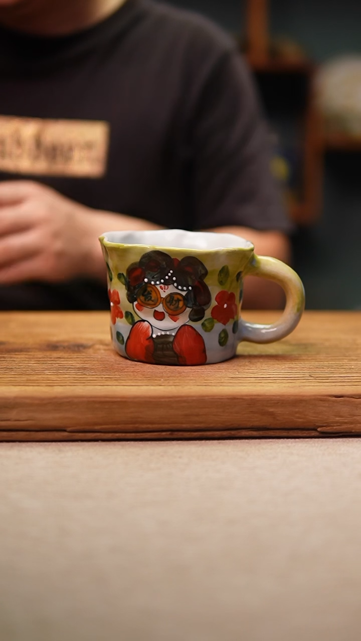 @@陶园瓷舍@@纯手工手绘@高温釉下彩