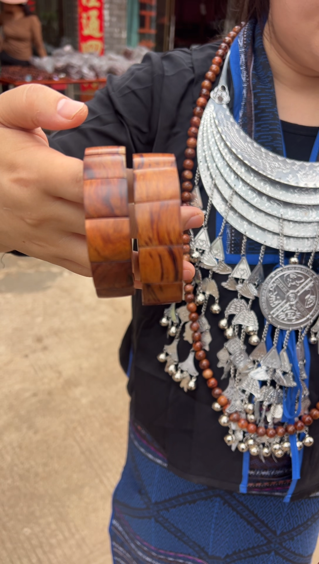 【闪购商品】黄花梨/降香黄檀手串/手链z5海黄手牌多样发一