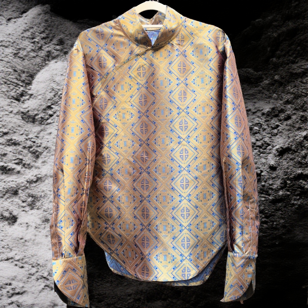 独家上新：“金玉满堂”100%桑蚕丝蜀锦新中式设计款上衣衬衫外套