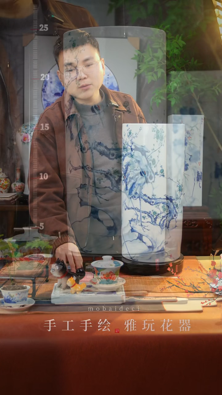 【闪购商品】瓷片景德镇手工手绘陶瓷