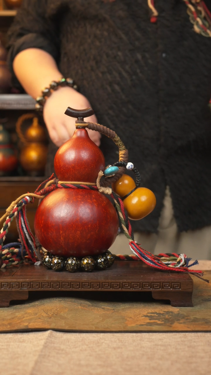 【闪购商品】470大漆葫芦一物一拍记葫堂出品