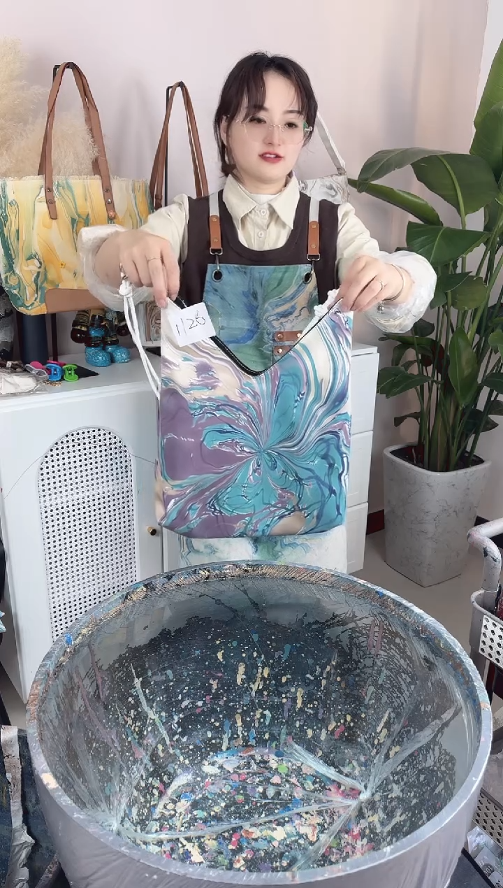 帆布1126小艺手作大漆包包