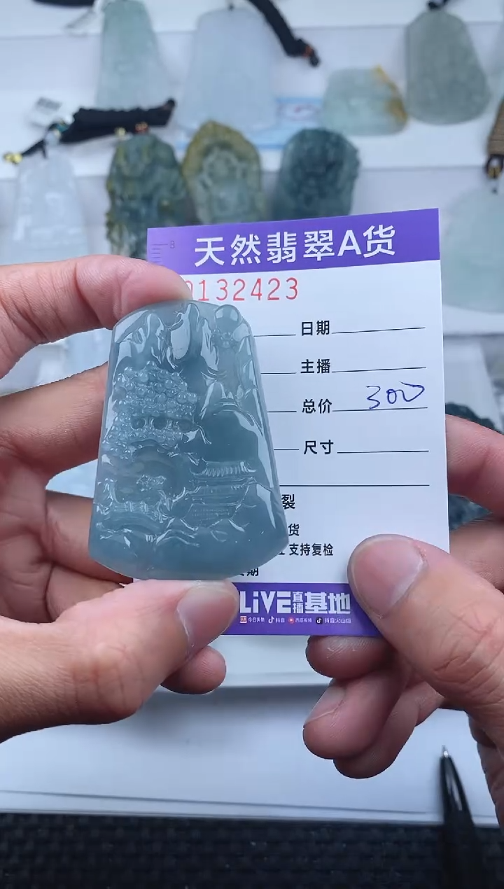 【闪购商品】翡翠颈饰未镶嵌       423