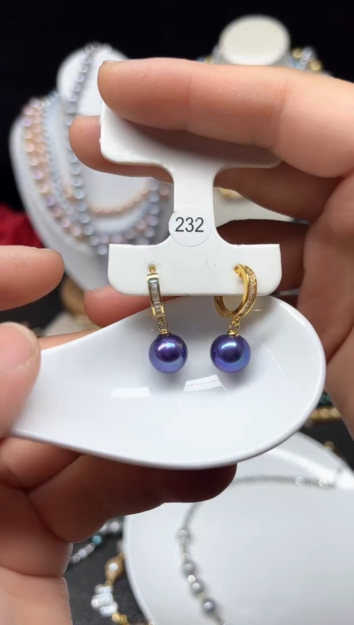 【闪购商品】淡水珍珠耳饰未镶嵌多人