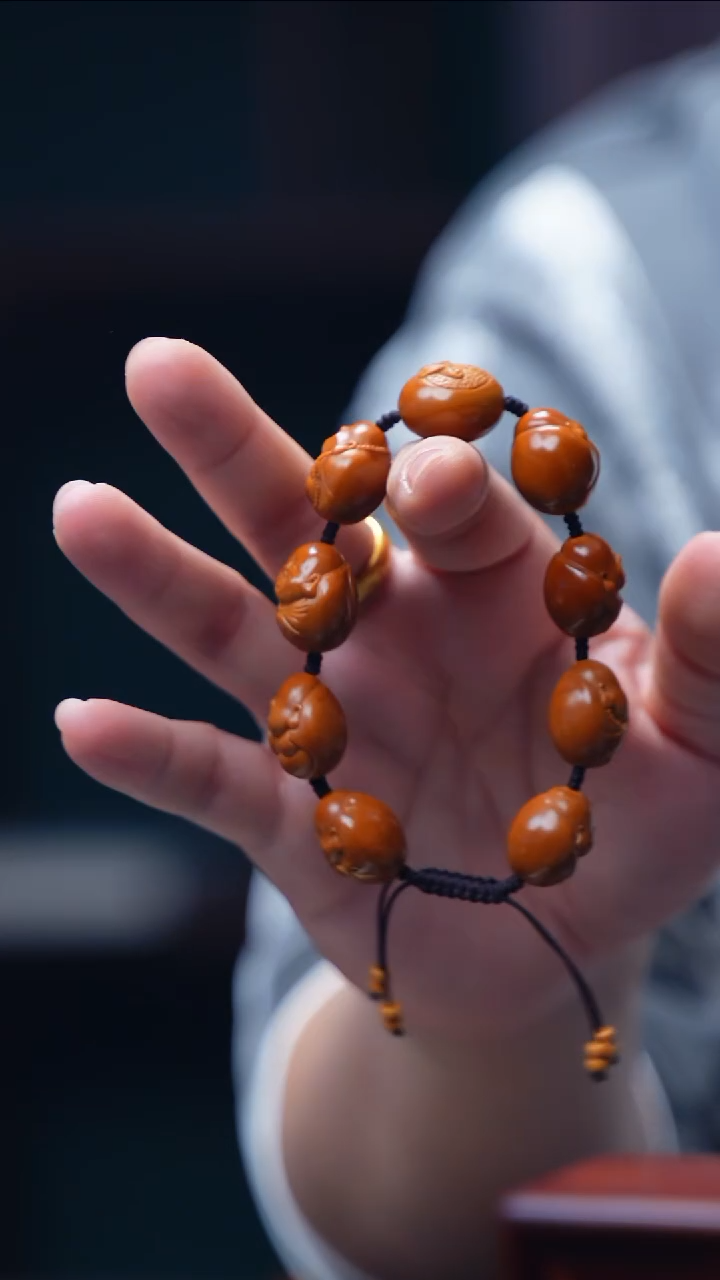 【闪购商品】橄榄核手串/手链1.6【小豆丁】