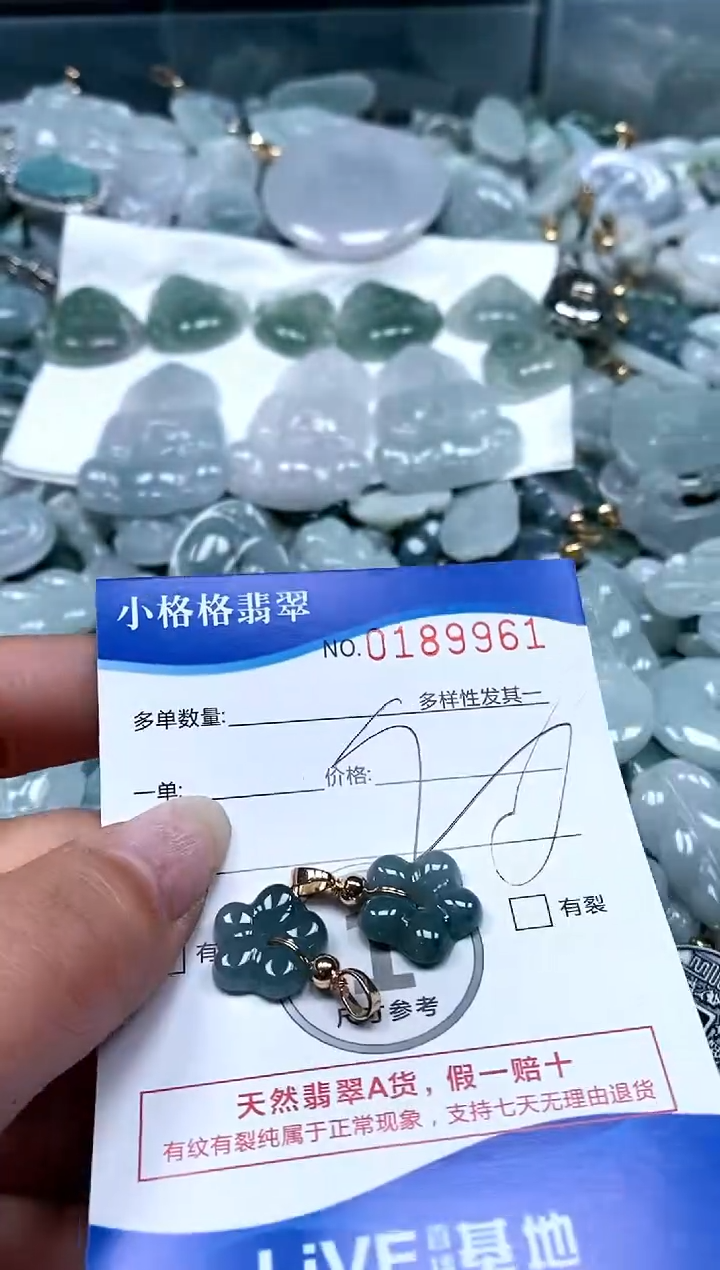 【闪购商品】翡翠颈饰未镶嵌闪购商品0189961