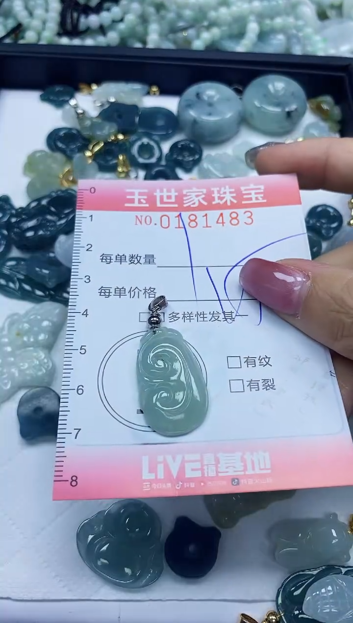 【闪购商品】翡翠颈饰未镶嵌闪购0181483