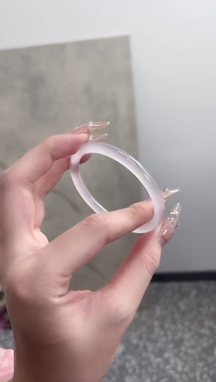 【闪购商品】玛瑙/玉髓手镯未镶嵌52-53圈