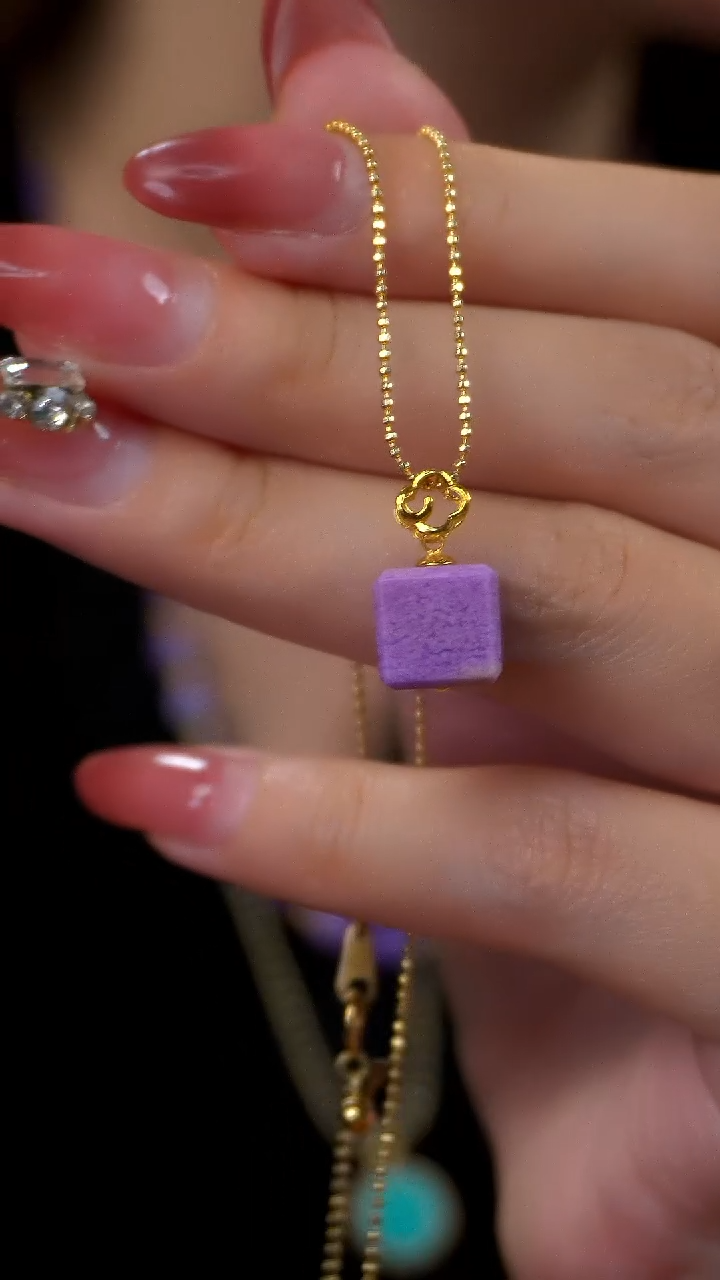 【闪购商品】苏纪石（舒俱来）吊坠18K金镶嵌不含链