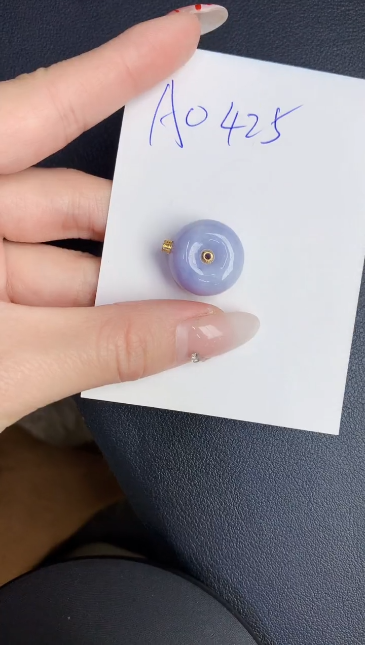 【闪购商品】翡翠颈饰18K金镶嵌0000000000