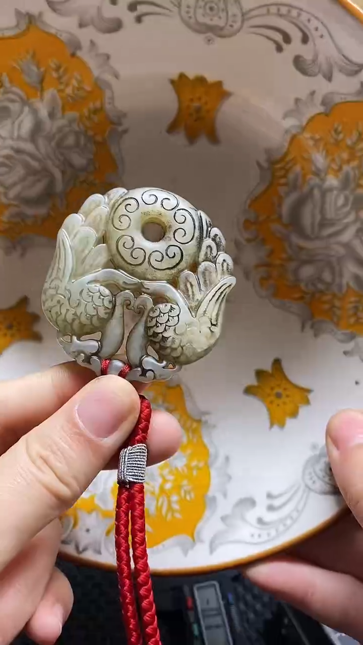 【闪购商品】瓷片瓷片瓷器 摆件1个