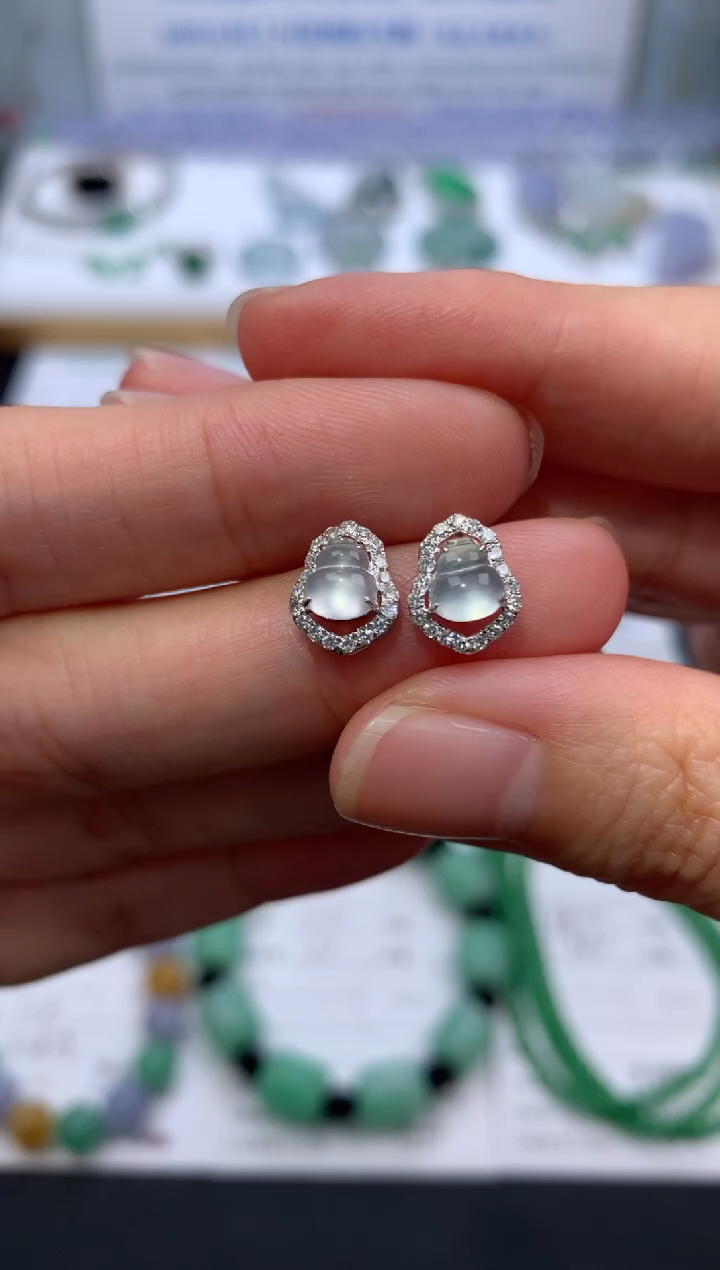 【闪购商品】定制翡翠18K金镶嵌模式推广期24小时鉴赏期