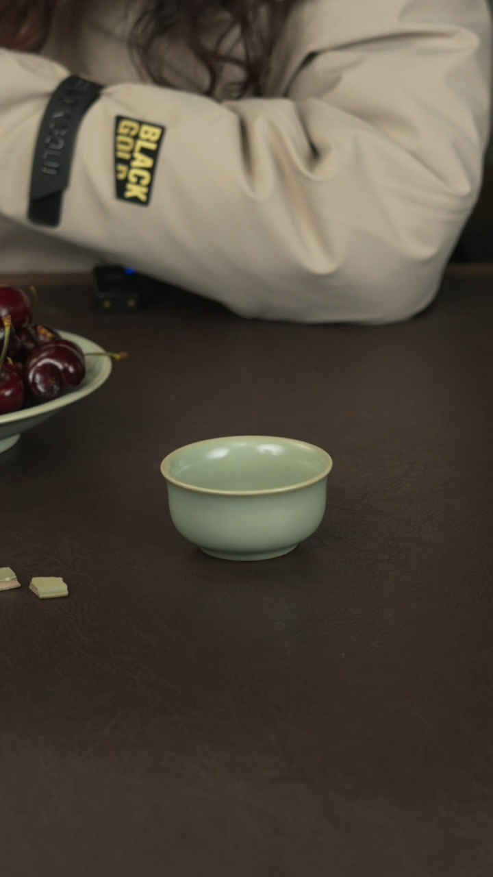 瓷瓷 宣宝汝瓷原矿原釉作品