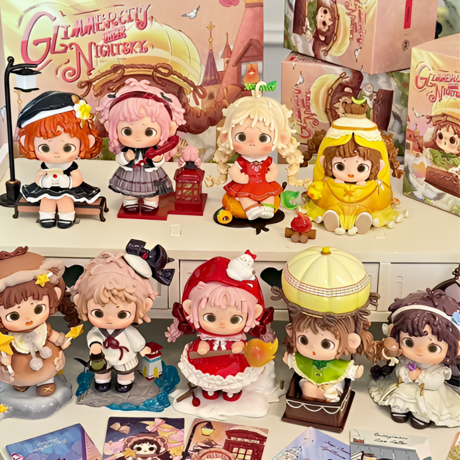 【奈奈拆盒】fufu夜幕下的微光之城系列盲盒