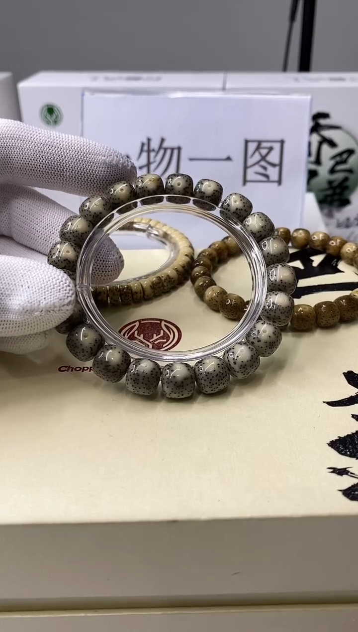手串星月菩提一物一图-W18-186