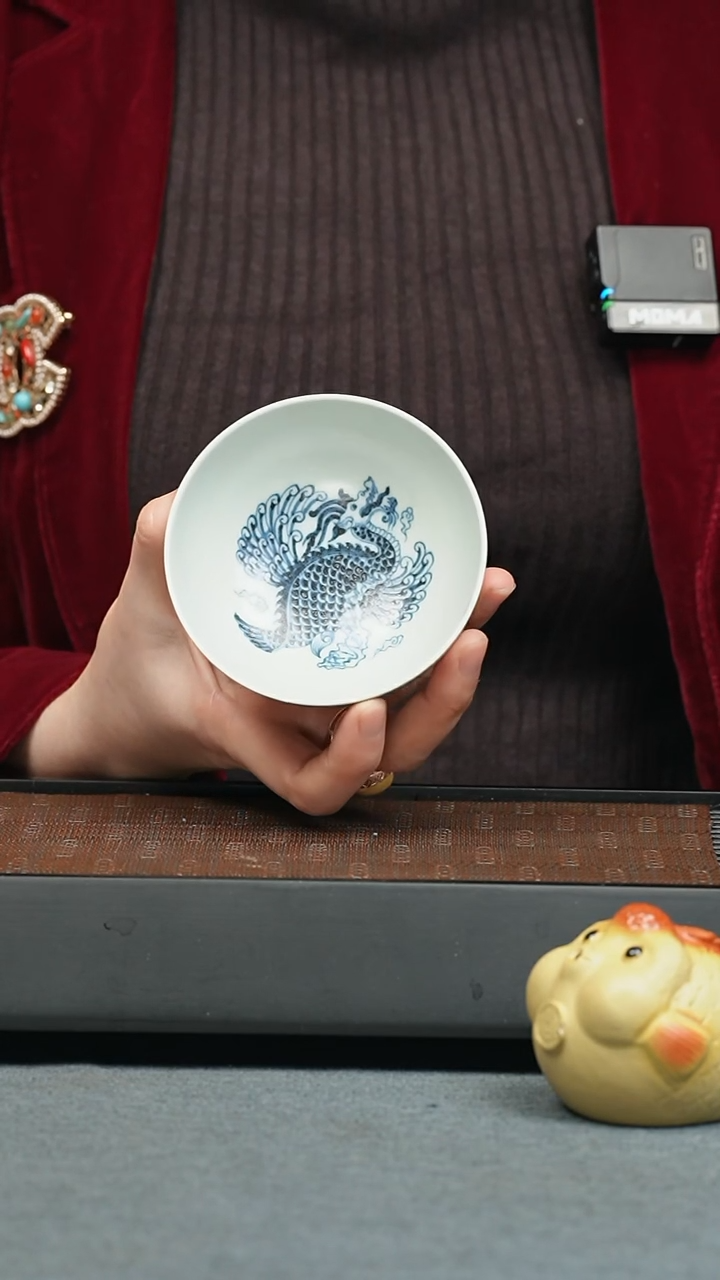 【闪购商品】杯五堂 海水螭吻杯19