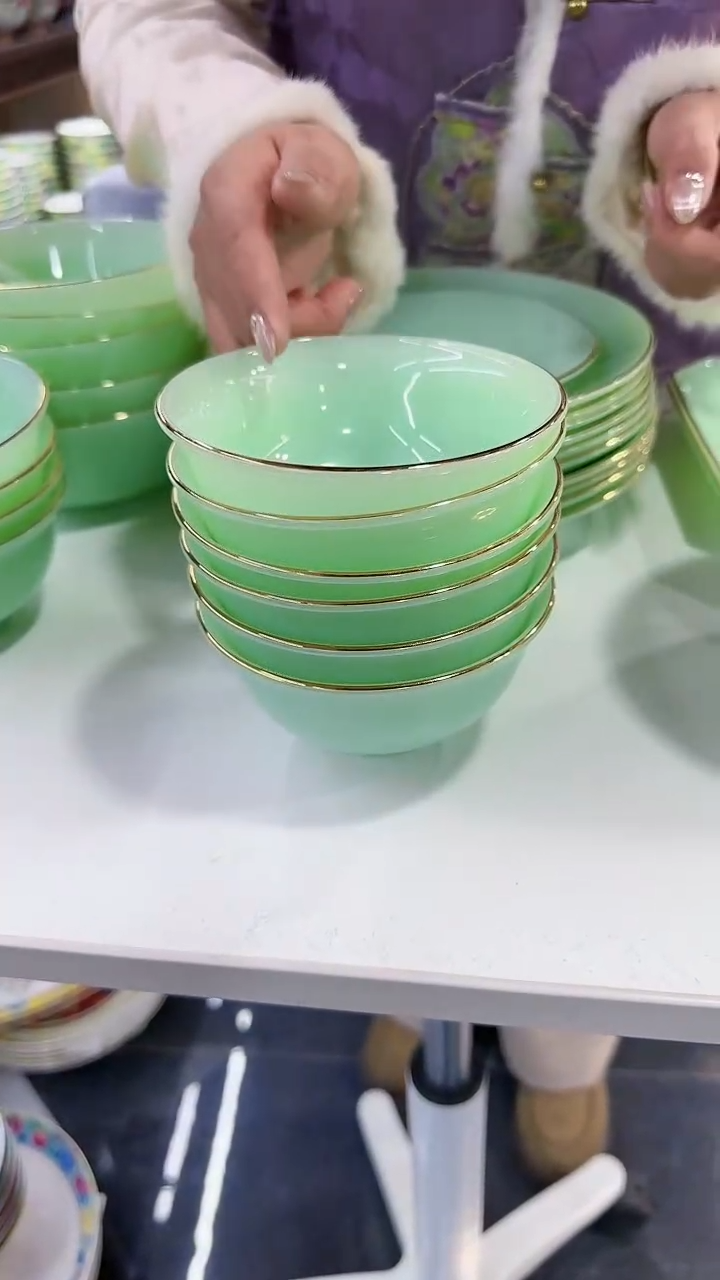 【闪购商品】瓷片4.5英寸饭碗6个景德镇陶瓷