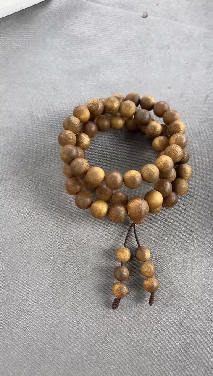 手串沉香红油格10圆珠三圈多样性发一