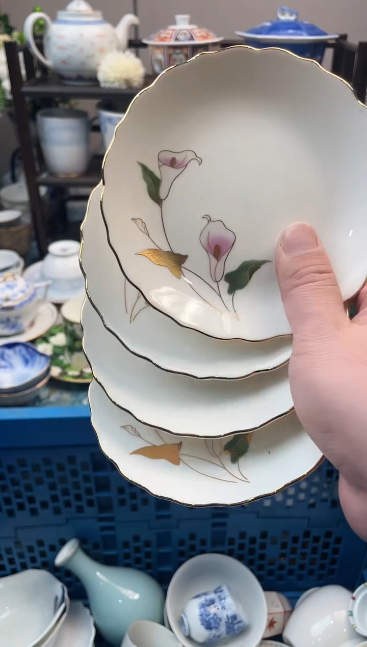 斤****法瑞瓷甄选瓷器18包邮C897