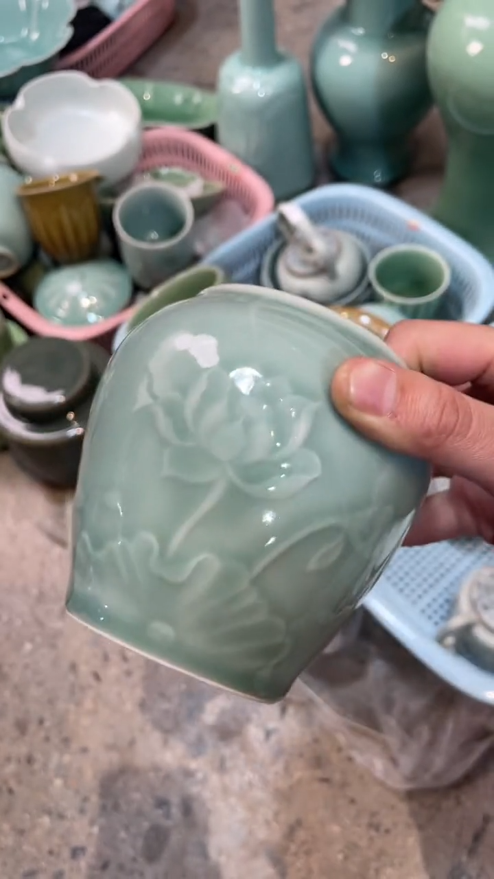 【闪购商品】特价福利 微瑕 慧仙青瓷