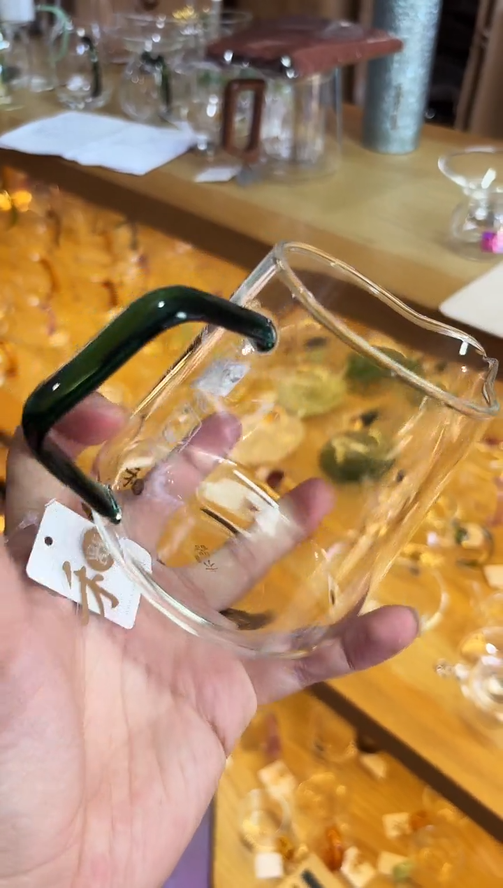 承轩茶海/墨绿色+清禾杯墨绿/一只