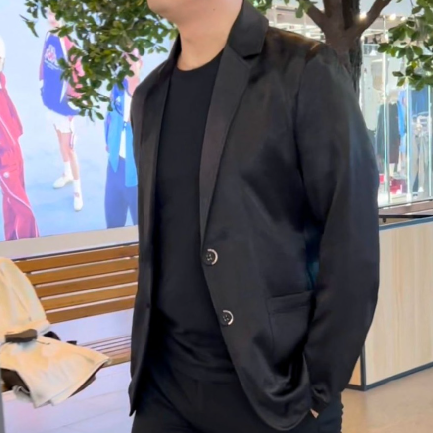 88205  763男士新款潮流时尚休闲百搭西服