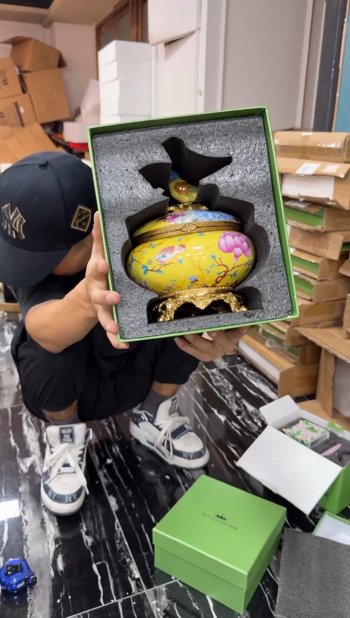 黄铜黛姿家居装饰品摆件  