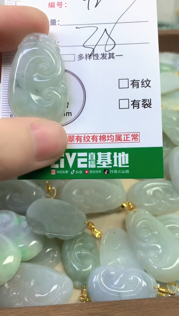 颈饰未镶嵌翡翠纯天然缅甸A货翡翠