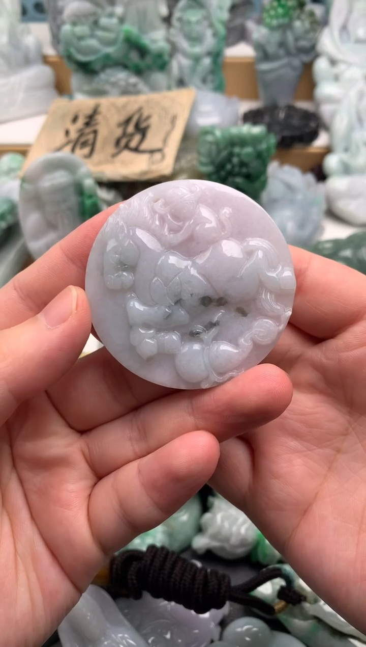 吊坠(不含链)未镶嵌翡翠1