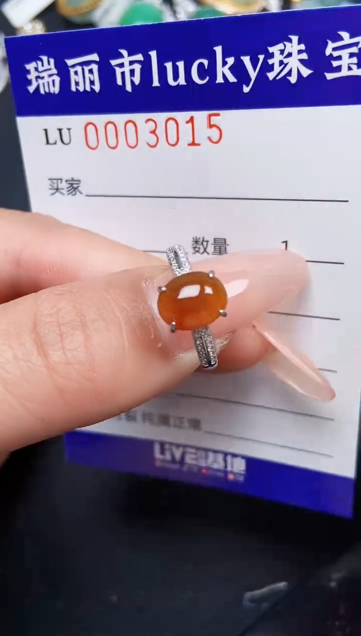 【闪购商品】翡翠颈饰银S925镶嵌3015