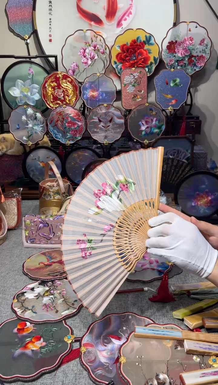 刺绣纯手工苏绣双面绣