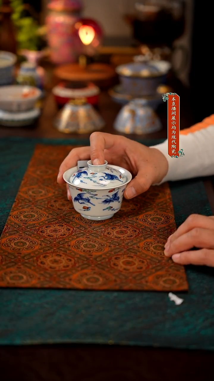 瓷片景德镇精美茶器7426
