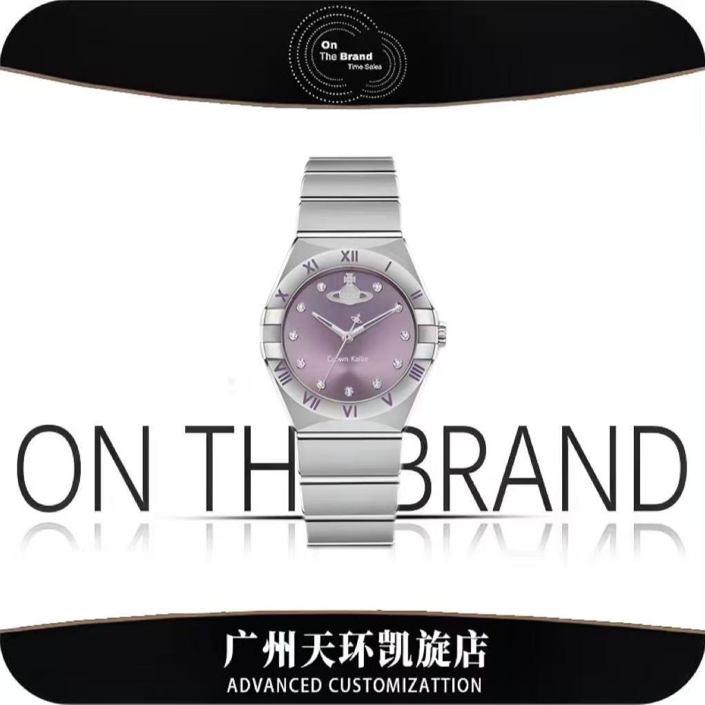 【天环快闪店】全新/未拆封-Crown Kallie-土星元素女士腕表ck8118