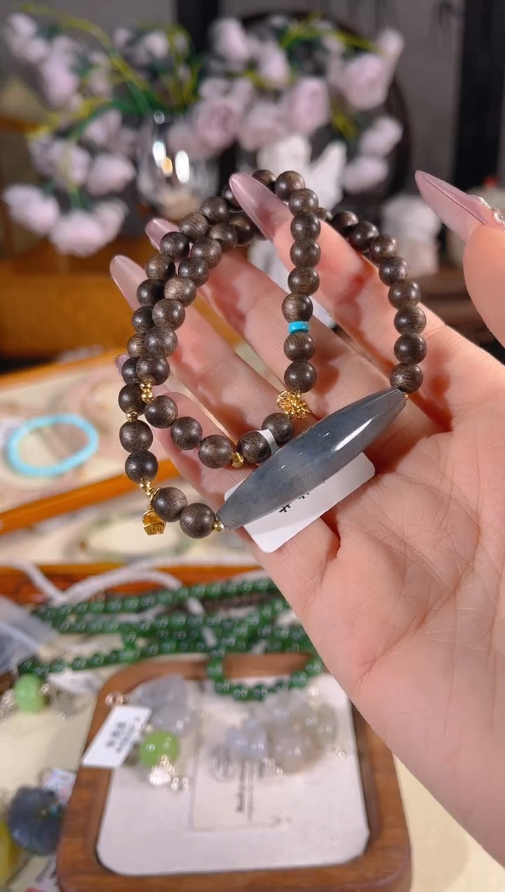 未镶嵌手链和田玉多样性发其一孤品默认微瑕