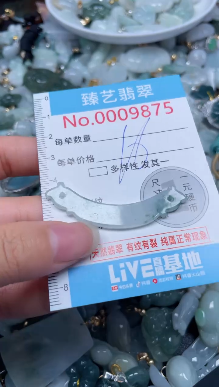 颈饰未镶嵌翡翠9875