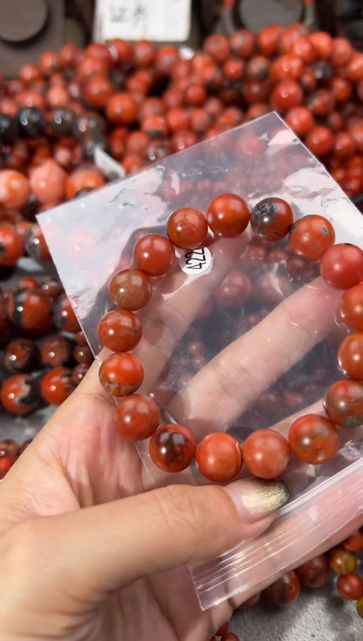 未镶嵌手串南红玛瑙12+