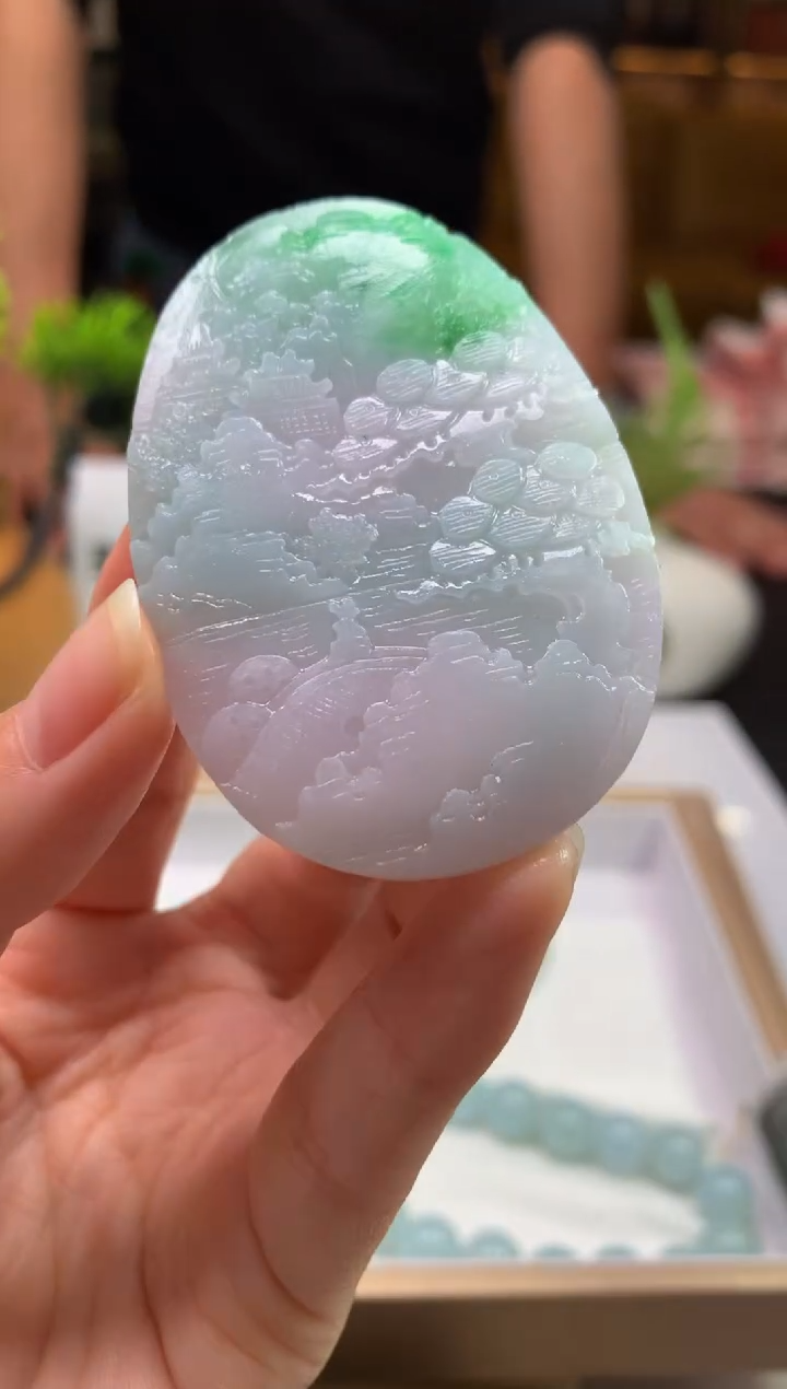 未镶嵌定制翡翠笑****7---121114