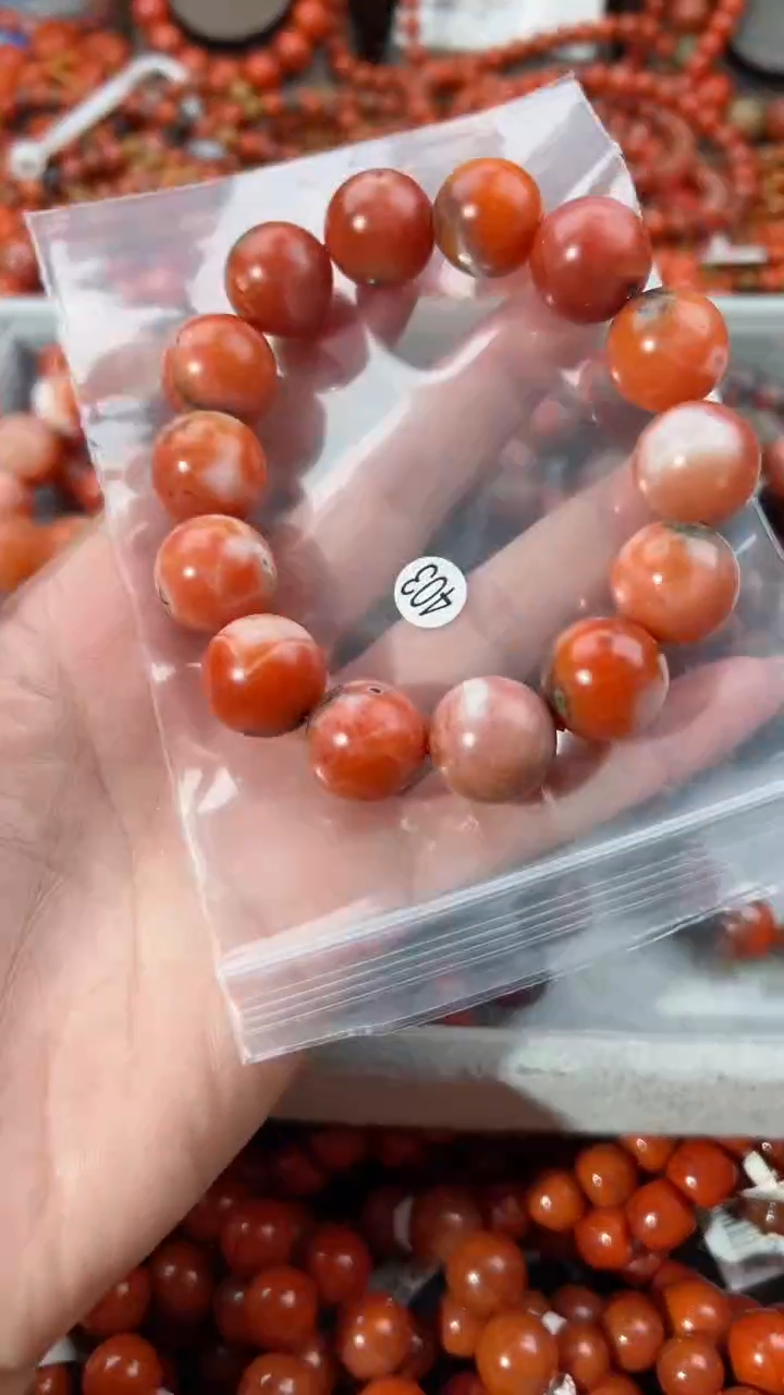 【闪购商品】南红玛瑙手串未镶嵌16+