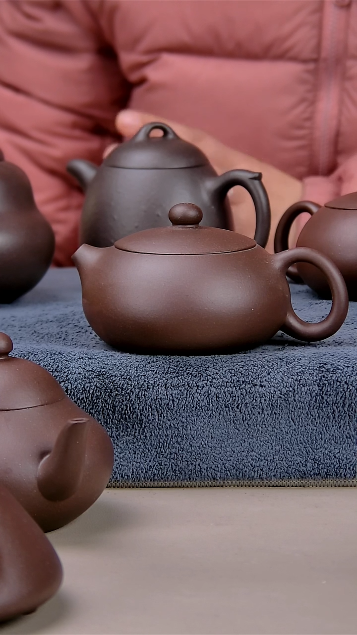 【闪购商品】紫砂茶壶150西施底草清