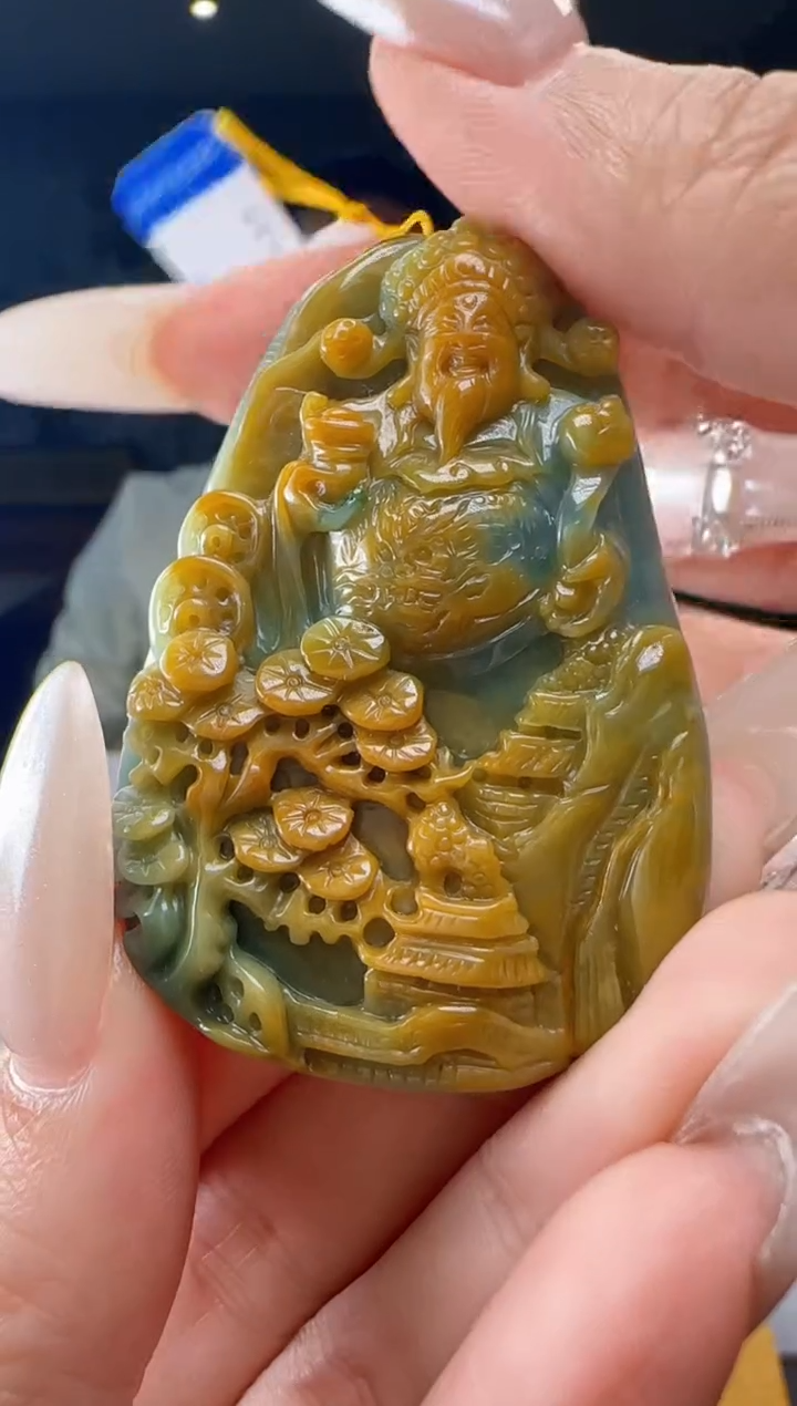 颈饰未镶嵌翡翠MM@@960Q3J23127