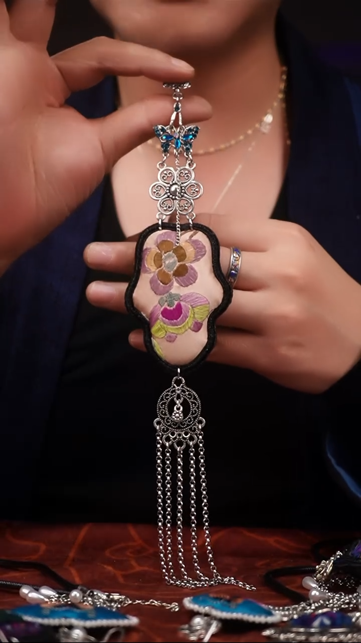 刺绣093 高吉文创  直播老绣